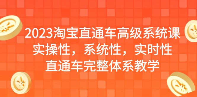 2023淘宝直通车高级系统课，实操性，系统性，实时性，直通车完整体系教学-专业网站源码、源码下载、源码交易、php源码服务平台-游侠网