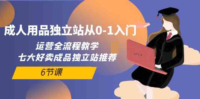 成人用品独立站从0-1入门，运营全流程教学，七大好卖成品独立站推荐（6节课）-专业网站源码、源码下载、源码交易、php源码服务平台-游侠网