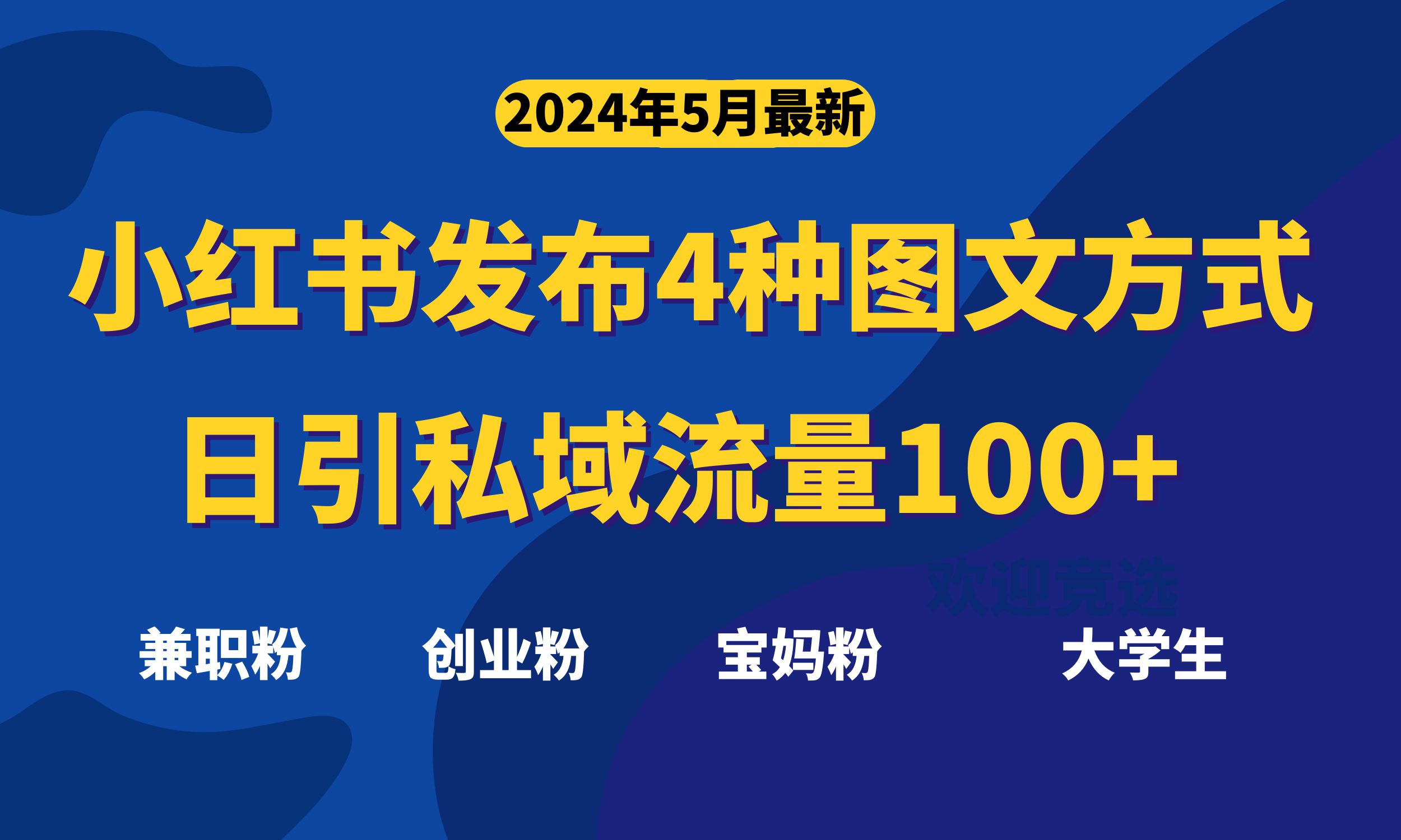 （10677期）最新小红书发布这四种图文，日引私域流量100+不成问题，-游侠网