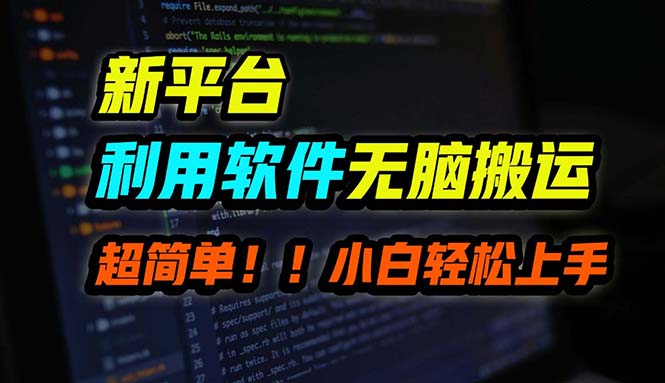 B站平台用软件无脑搬运，月赚10000+，小白也能轻松上手-专业网站源码、源码下载、源码交易、php源码服务平台-游侠网