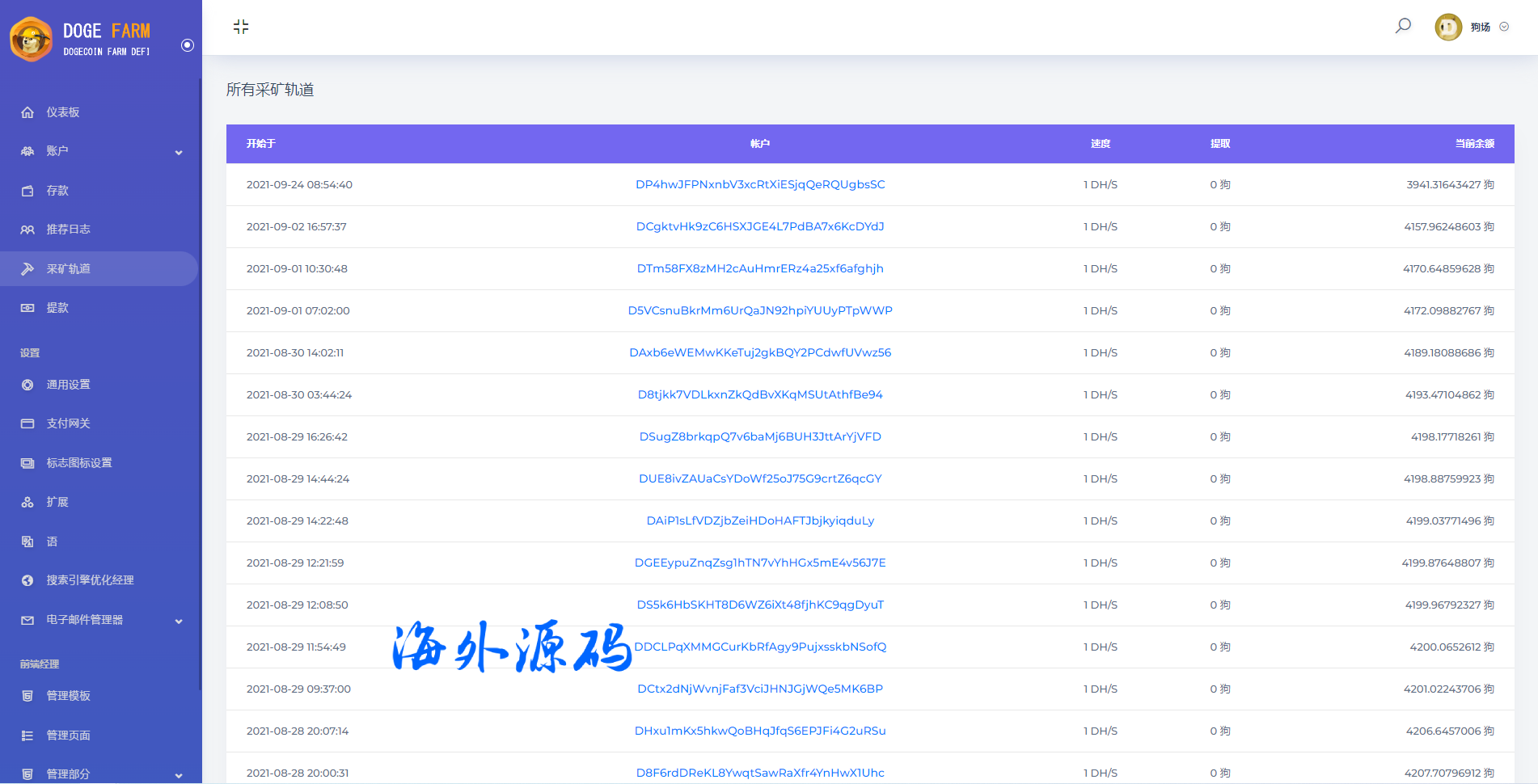 图片[9]-海外狗狗币投资系统/狗狗币DeFi矿场/存币生息-专业网站源码、源码下载、源码交易、php源码服务平台-游侠网
