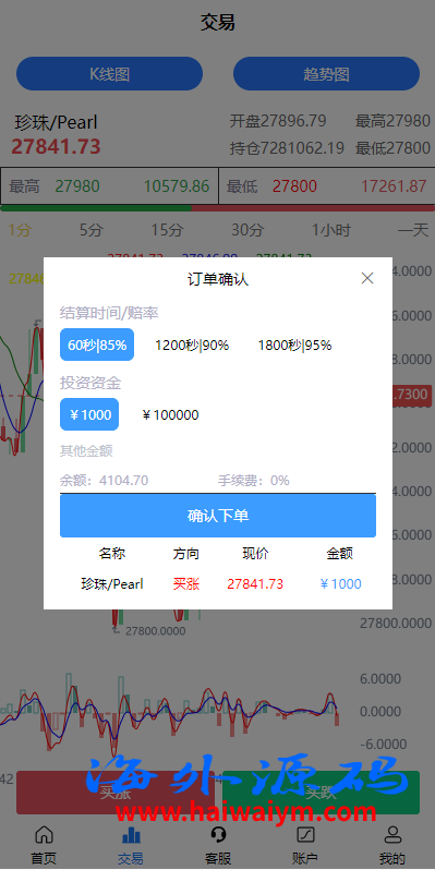 图片[6]-二开版uinapp微盘系统/微交易所系统/微盘源码-专业网站源码、源码下载、源码交易、php源码服务平台-游侠网