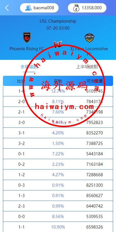 图片[5]-多语言反波胆系统/海外反波娱乐/自动采集自动开奖-专业网站源码、源码下载、源码交易、php源码服务平台-游侠网