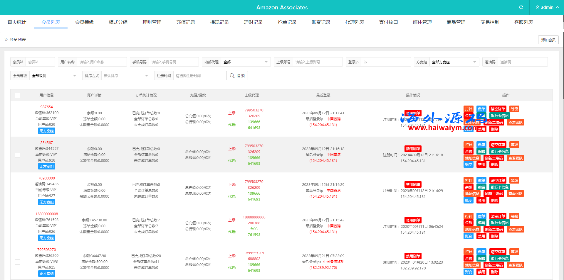 图片[16]-新版海外抢单刷单系统/分组杀/打针做单/订单自动匹配系统-专业网站源码、源码下载、源码交易、php源码服务平台-游侠网