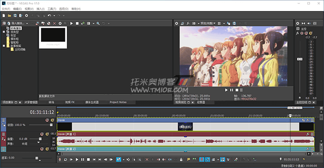 视频剪辑软件：MAGIX VEGAS Movie Studio Platinum 17.0.0.223 学习版-专业网站源码、源码下载、源码交易、php源码服务平台-游侠网